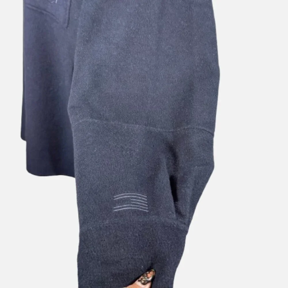 Tommy Hilfiger ICONS Wool Blend Navy Silver Crest Buttons Shacket Jacket (SZ 46) - Picture 5 of 16